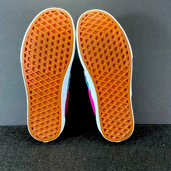 Unisex slip-on checkerboard multi color block - Picture 4 of 9